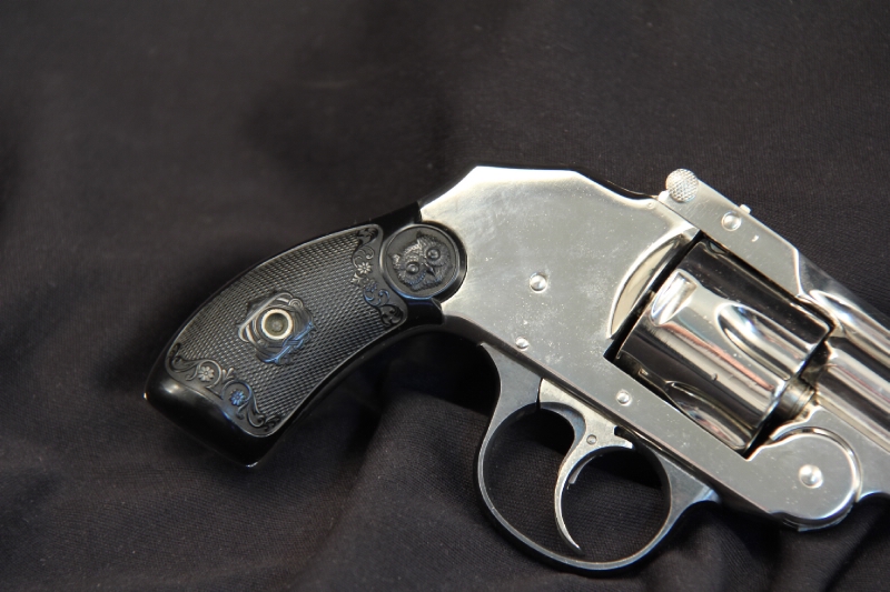 Iver Johnson Safety Hammerless .38 S&W Double Action Top Break Revolver ...